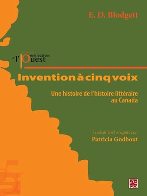 cover image of Invention à cinq voix